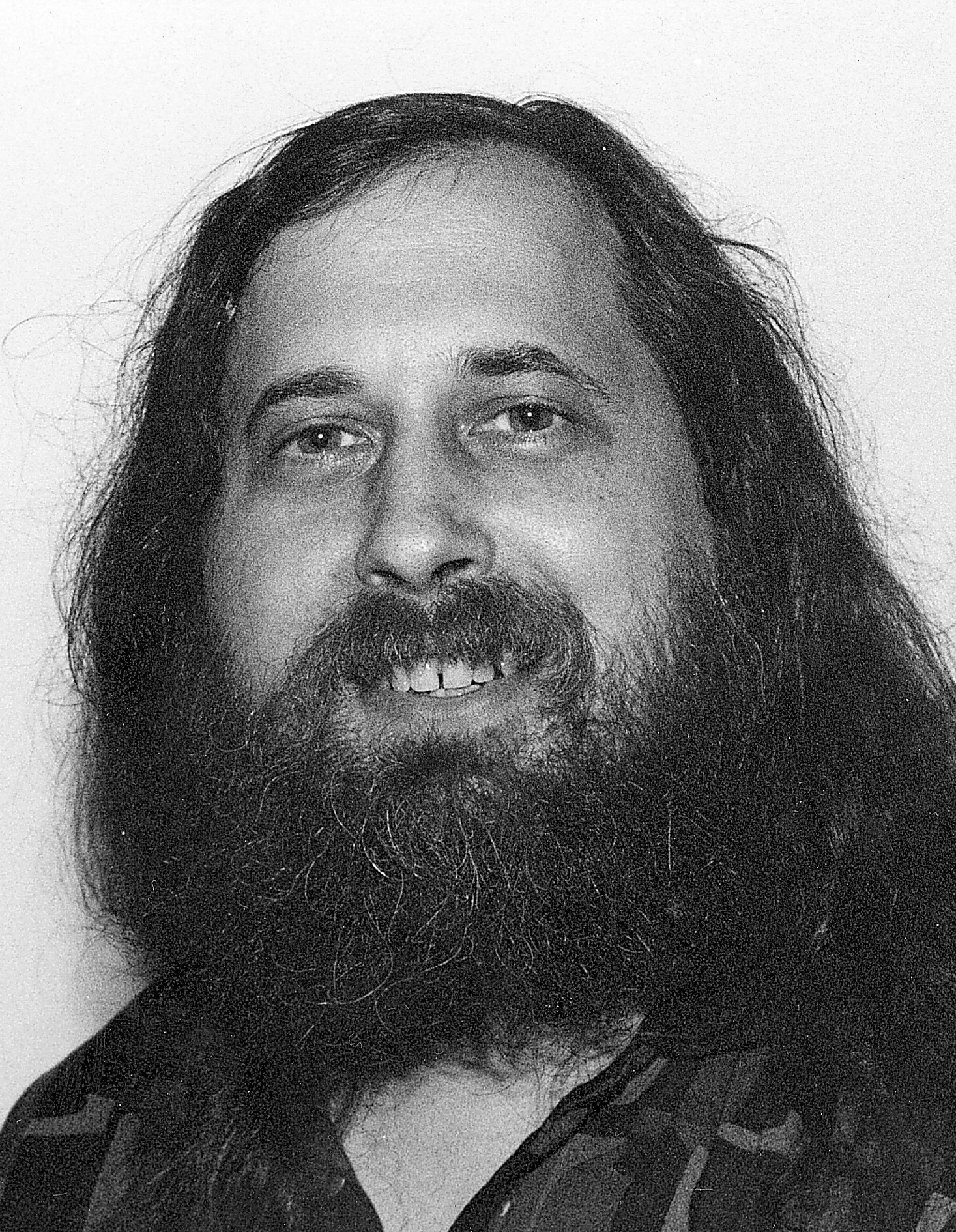 Locandina dell'incontro con Richard Stallman alla Sapienza